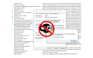 Il servizio Wireless di Windows non si avvia