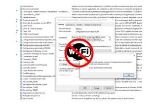 Il servizio Wireless di Windows non si avvia