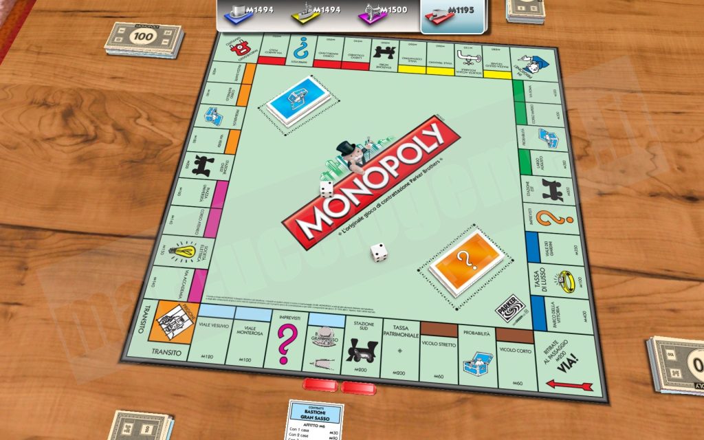 Tabellone Monopoli per PC.