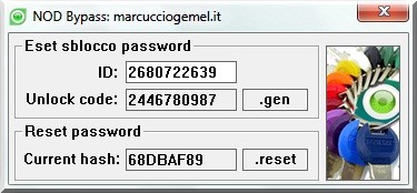 NOD32 come eliminare la password impostazioni